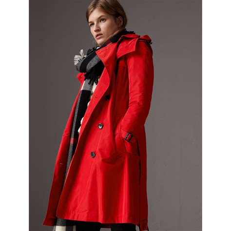 burberry red trench with hood|burberry men's trench coat outlet.